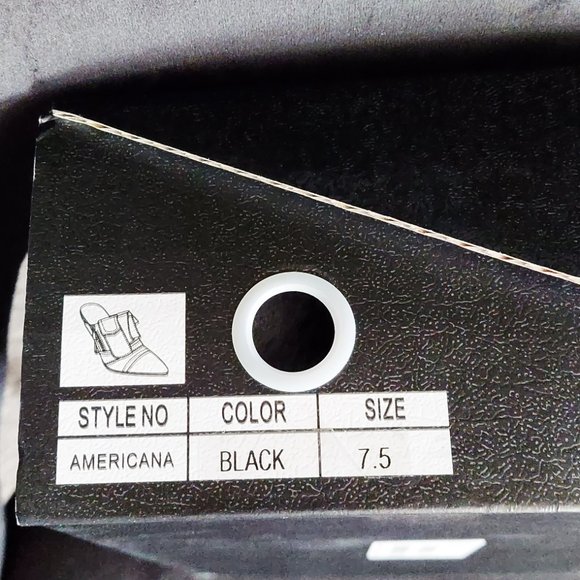 BLACK DENIM MULE PUMPS - Picture 8 of 9